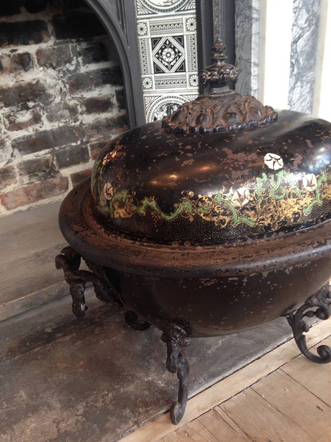 Toleware Coal bin in from The Shop Lewes